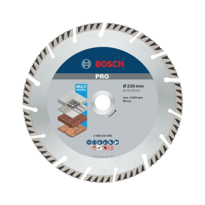 Disco de corte diamante 230mm PRO MULTI MATERIAL BOSCH
