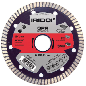 Disco IRIDOI - GPR PORCELANIC 115x7