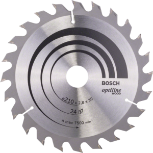 DISCOS DE SERRA CIRCULAR OP WO (24D) - 210x2,8x30 BOSCH