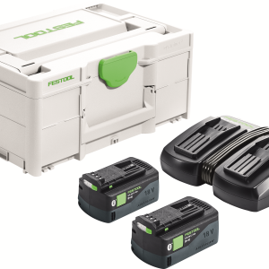 Kit de energia FESTOOL SYS 18V 2x5,0/TCL 6 DUO