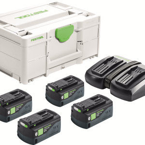 Kit de energia FESTOOL SYS 18V 4x5,0/TCL 6 DUO (577709)
